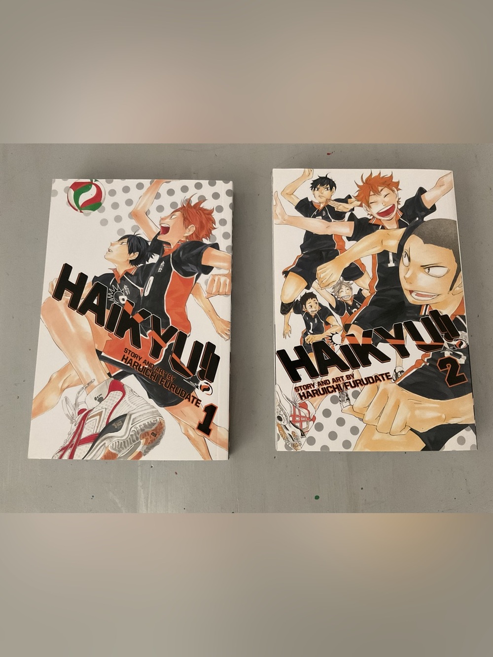Haikyu!! Vol. 1 and Vol. 2 manga new